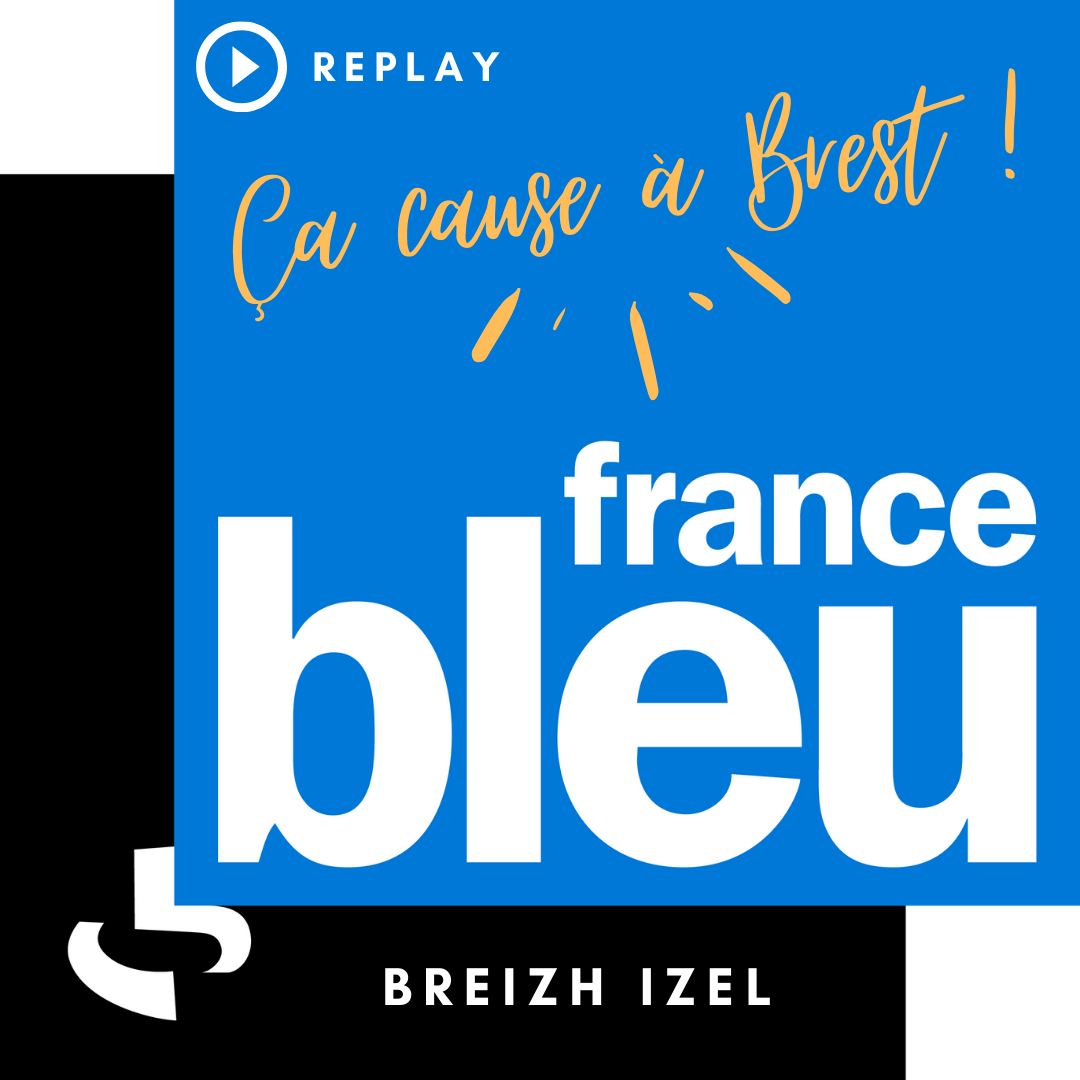 Logo France Bleu - Ca cause à Brest